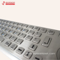 Anti-vandal Metal Keyboard with Touch Pad